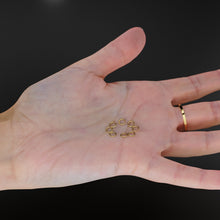 Load image into Gallery viewer, 4MM 22 Gauge 18k Solid Yellow Gold Open Jump Ring (5 pieces) St Patricks Day