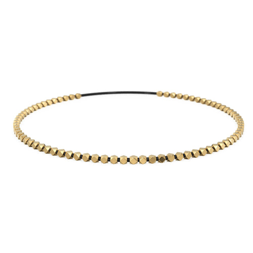 1.8mm 18k Solid Yellow Gold Faceted Nuggets Findings Beads Quantity: (10) or (25)