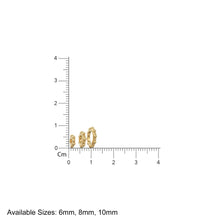 Load image into Gallery viewer, 10mmmm Milgrain 18k Solid Gold Spacer Beads / 14k Jewelry Making Supplies / Round Bauble Roundel Rondelle Handmade Gold Wheel Tyre Findings