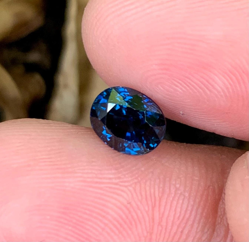 Certified 2.00ct VVS Oval Royal Blue Sapphire - Madagascar, Africa Gem