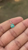 Paraiba Blue Tourmaline Charms 14k Yellow Solid Gold Charm Pendant blue Cushion Gemstone Bezel 18K Gold Jewelry Finding