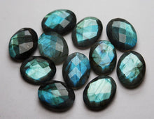 Load image into Gallery viewer, 10 Beads,Labradorite Faceted Oval Shape, 15X20mm - Jalvi &amp; Co.