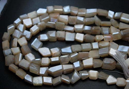 10 Inches Strand,Mystic Moonstone Faceted Nuggets, 10-11mm - Jalvi & Co.