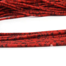 Load image into Gallery viewer, 10 Strands Red Coral Smooth Heishi Wheel Tiny Beads Strand 12 inches 2mm - Jalvi &amp; Co.