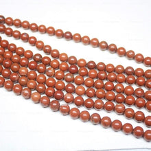 Load image into Gallery viewer, 10 x Natural Red Jasper Smooth Round Ball Loose Gemstone Beads Strand 8mm 15&quot; - Jalvi &amp; Co.