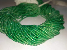 Load image into Gallery viewer, 10 x Natural Shaded Green Onyx Faceted Rondelle Loose Gemstone Beads Strand 2mm 13&quot; - Jalvi &amp; Co.
