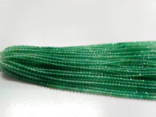 Load image into Gallery viewer, 10 x Natural Shaded Green Onyx Faceted Rondelle Loose Gemstone Beads Strand 2mm 13&quot; - Jalvi &amp; Co.