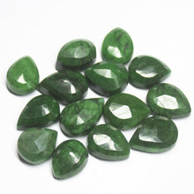 Load image into Gallery viewer, 100cts Natural Green Emerald Pear Cut Loose Gemstone Wholesale Lot 14-18mm 10pc - Jalvi &amp; Co.