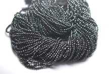 Load image into Gallery viewer, 10X13 Inch Strand Black Spinel Machine Cut Quality, Finest Quality Micro Faceted Rondelle, 2.25mm - Jalvi &amp; Co.