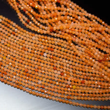 Load image into Gallery viewer, 13&quot; Full Strand, Cherry Quartz Faceted Round Cut Shape Gemstone Beads, Quartz Beads, 2.25-2.30mm - Jalvi &amp; Co.