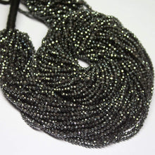 Load image into Gallery viewer, 13&quot; Full Strand, Hematite Faceted Round Cut Shape Gemstone Beads, Opal Beads, 1.90mm - Jalvi &amp; Co.