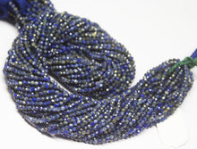 Load image into Gallery viewer, 13&quot; Full Strand, Lapis Lazuli Faceted Round Cut Shape Gemstone Beads, Lapis Lazuli Beads, 2.20mm - Jalvi &amp; Co.