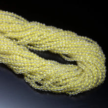 Load image into Gallery viewer, 13&quot; Full Strand, Lemon Quartz Faceted Round Cut Shape Gemstone Beads, Quartz Beads, 2mm - Jalvi &amp; Co.