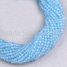 Load image into Gallery viewer, 13&quot; Full Strand, Sky Blue Topaz Faceted Round Shape Gemstone Beads, Topaz Beads, 4-4.5mm - Jalvi &amp; Co.