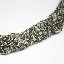 Load image into Gallery viewer, 13&quot; Full Strand, Snowflake Jasper Faceted Round Cut Shape Gemstone Beads, Quartz Beads, 2.50mm - Jalvi &amp; Co.