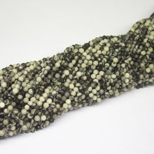 Load image into Gallery viewer, 13&quot; Full Strand, Snowflake Jasper Faceted Round Cut Shape Gemstone Beads, Quartz Beads, 2.50mm - Jalvi &amp; Co.