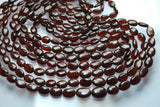 13 Inch Strand, Natural Mozambique Garnet Smooth Nuggets, 5-7mm