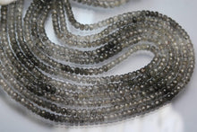 Load image into Gallery viewer, 13 Inches Strand,Rare Black Tourmalinated Quartz Faceted Beads, 5-6mm - Jalvi &amp; Co.
