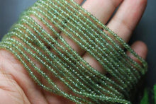 Load image into Gallery viewer, 13'' Strand Natural Green Apatite Faceted Rondelle Beads Size 2.90mm - Jalvi &amp; Co.