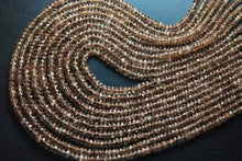 Load image into Gallery viewer, 14 Inch Strand Andalusite Faceted Rondelles, 3-4mm - Jalvi &amp; Co.