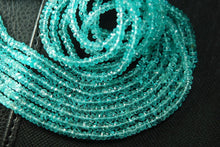 Load image into Gallery viewer, 14 Inches Sky Blue Apatite Faceted Rondelle Large Size 4-5mm - Jalvi &amp; Co.