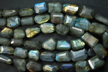 Load image into Gallery viewer, 14 Inches, Super Labradorite Faceted Step Cut Nuggets 15-18mm Large Size - Jalvi &amp; Co.