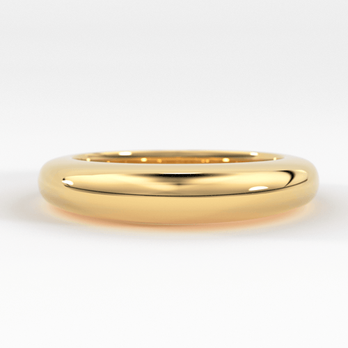 14k Gold Dome Ring / Dome Ring Gold / Statement Ring / Crescent Dome Ring / Chunky Ring / Minimal / Statement Ring / Classic Bold Ring - Jalvi & Co.