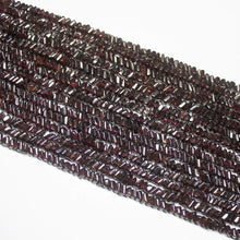 Load image into Gallery viewer, 15&quot; Full Strand, Red Garnet Smooth Heishi Shape Gemstone Beads, Garnet Beads, 5mm - Jalvi &amp; Co.