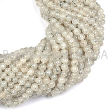 Load image into Gallery viewer, 15&quot; Full Strand, Rutile Quartz Plain Round Shape Gemstone Beads, Rutile Beads, 5-7mm - Jalvi &amp; Co.