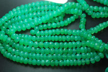 Load image into Gallery viewer, 15 Inch Strands,Chrysoprase Chalcedony Faceted Rondelles Shape Beads, 7-7.5mm Size, - Jalvi &amp; Co.