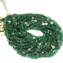 Load image into Gallery viewer, 15 Strand Natural Green Jade Smooth Coin Beads 8mm 8.5mm 14inches - Jalvi &amp; Co.