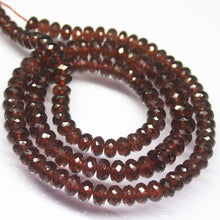 Load image into Gallery viewer, 18 inch, 5mm 7mm, Top Quality Red Labradorite Faceted Rondelle Beads, Labradorite Beads - Jalvi &amp; Co.