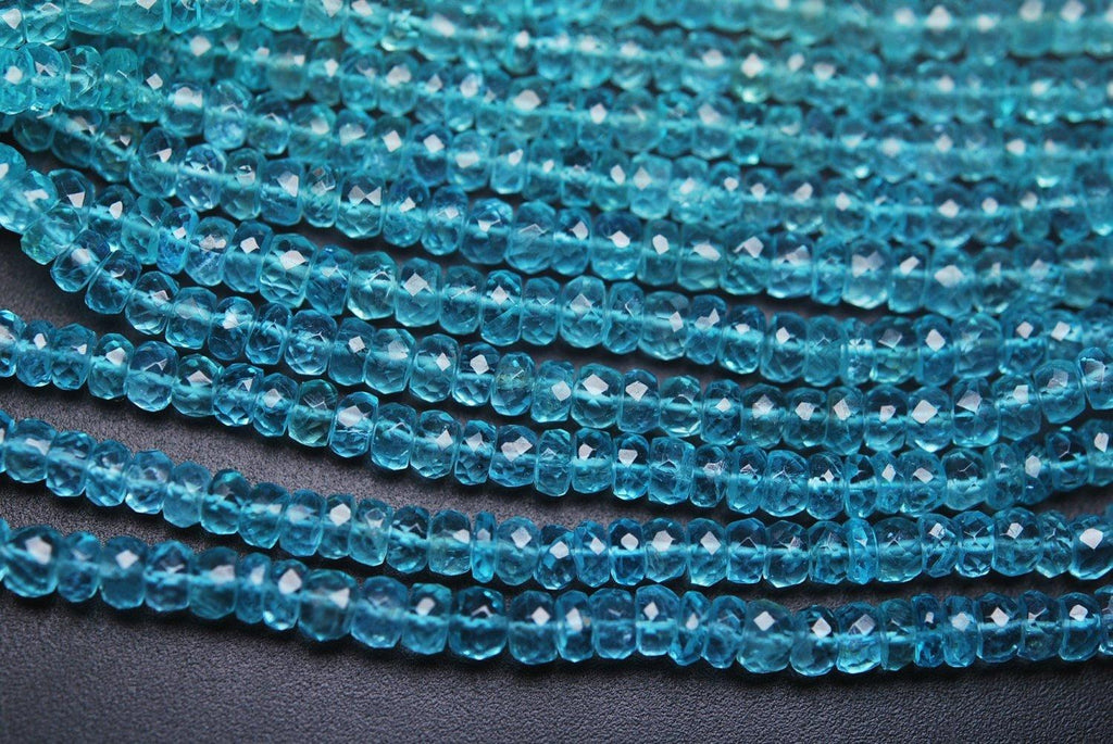 18 Inches Super Finest Quality,Sky Green Blue Apatite Size5-5.5mm - Jalvi & Co.