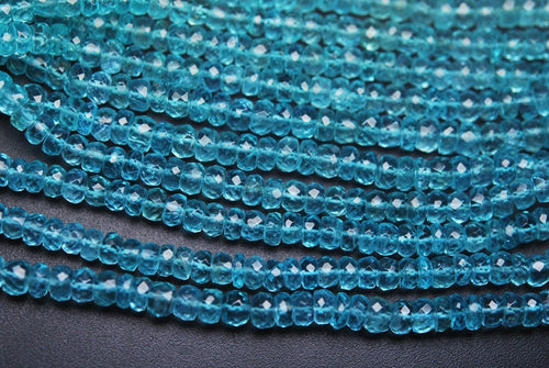 18 Inches Super Finest Quality,Sky Green Blue Apatite Size5-5.5mm - Jalvi & Co.