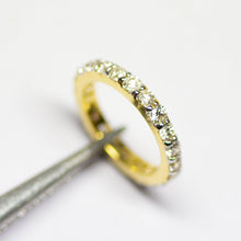 Load image into Gallery viewer, 18k Solid Gold Handmade Diamond Ring Finding 13mm x 2mm - Jalvi &amp; Co.