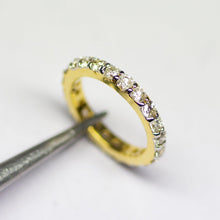 Load image into Gallery viewer, 18k Solid Gold Handmade Diamond Ring Finding 13mm x 2mm - Jalvi &amp; Co.