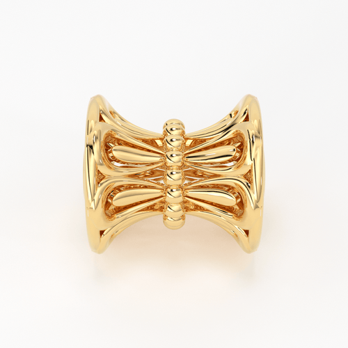 18k Solid Gold Handmade Pellet Drum Spacer Bead Finding 6mm 9mm 11mm - Jalvi & Co.