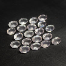 Load image into Gallery viewer, 2 matching pair Pink Rose Quartz Oval Cut Shape Loose Gemstone 14x10mm - Jalvi &amp; Co.