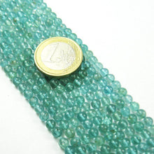 Load image into Gallery viewer, 2 Strand Lot Natural Green Apatite Smooth Round Ball Loose Gemstone Bead 4mm 14&quot; - Jalvi &amp; Co.