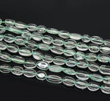 2 strand Wholesale Green Amethyst Gemstone Smooth Oval Beads Strand 13