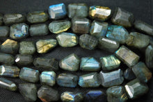 Load image into Gallery viewer, 20 Inches, Super Labradorite Faceted Step Cut Nuggets 16-12mm Large Size - Jalvi &amp; Co.