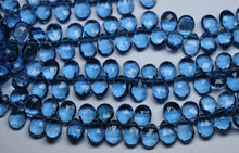 Load image into Gallery viewer, 20 Pcs,Super Finest Iolite Blue Quartz Faceted Pear Briolettes Size 7X10mm Large - Jalvi &amp; Co.