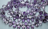 20 Pieces,Superb-Finest Quality Pink Amethyst Faceted Cut Stone Oval Shape, 8mm Size