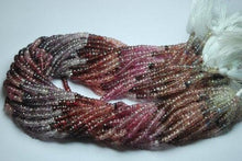 Load image into Gallery viewer, 2X14 Inch Natural Multi Spinel Faceted Rondelles Beads 3.5-4mm Aprx - Jalvi &amp; Co.
