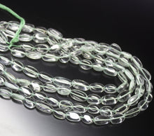 Load image into Gallery viewer, 3 Strands 13 inch, 12-13mm, Natural Green Amethyst Smooth Oval Shape Gemstone Beads - Jalvi &amp; Co.