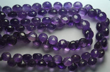 Load image into Gallery viewer, 4 Inch Strand 25 Beads Finest Quality, Purple Amethyst Micro Faceted Onion Shape Briolette&#39;s, 7-6mm Size - Jalvi &amp; Co.