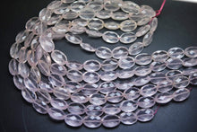 Load image into Gallery viewer, 4 Inch Strand,Super Rare Aaa Natural Rose Quartz Faceted Oval Shape Briolettes Calibrated Size 10X14mm - Jalvi &amp; Co.