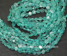 Load image into Gallery viewer, 4 Strands Lot Green Apatite Smooth Round Coin Gemstone Loose Bead Strand 14&quot; 4mm - Jalvi &amp; Co.