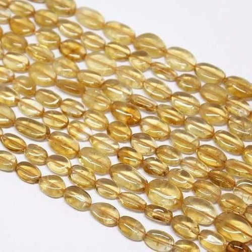 4 strands Lot Huge Golden Citrine Smooth Oval Loose Gemstone Bead 11mm 13mm 13