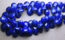 Load image into Gallery viewer, 40 Pcs Of -Super Quality, Lapis Lazuli Micro Faceted Pear, 12-16mm Size - Jalvi &amp; Co.